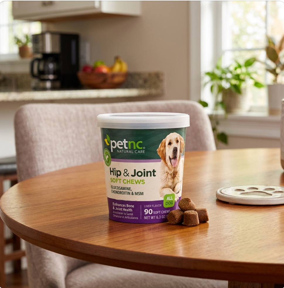 GentleStride Hip & Joint Soft Chews for Dogs — Glucosamine, Chondroitin & MSM